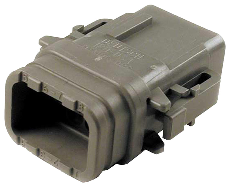 DEUTSCH - TE CONNECTIVITY DTM06-08SA-E007 Automotive Connector Housing, Grey, Key A, DTM Series, Plug, 8 Ways