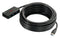 ROLINE 12.04.1098 USB Hub, 4 Port, USB 3.2 Gen 1, 5 Gbps, USB 3 Type A Male to USB 3 Type A Female, 10 m Cable, Black