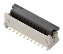 MOLEX 501951-1630 FFC / FPC Board Connector, 0.5 mm, 16 Contacts, Receptacle, Easy-On 501951, Surface Mount