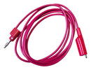 MUELLER ELECTRIC BU-P1166-36-2 Alligator Clip to Banana Plug Test Lead, 7.8mm Jaw Open, Alligator Clip, 4mm Stackable Banana Plug