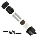 AMPHENOL INDUSTRIAL ACC06F22-14S-003 Circular Connector, ACC Series, MIL-DTL-5015 Series, Straight Plug, 19 Contacts, Crimp Socket