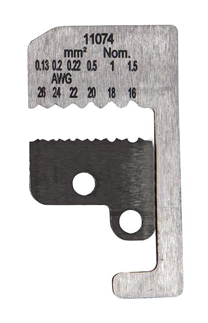 KLEIN TOOLS 11074 WIRE STRIPPER REPLACEMENT BLADE, 16AWG