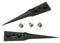 IDEAL-TEK A5SV Tweezer, Tip, PVDF, Straight, Pointed, 40 mm Length 7640144714819