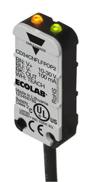 Carlo Gavazzi CD34CNFLFPOP2 CD34CNFLFPOP2 Optical Level Sensor CD34 Series Capacitive Foreground Suppression 10 to 30 Vdc PNP-NO Cable