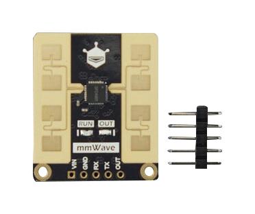 DFROBOT SEN0609 Human Presence Detection Sensor Board, C4001, 5-Pin Header, DFRduino UNO v3.0 Development Boards