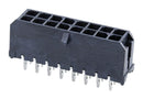 MOLEX 44914-1601 Pin Header, Power, Wire-to-Board, 5.08 mm, 2 Rows, 16 Contacts, Through Hole Straight