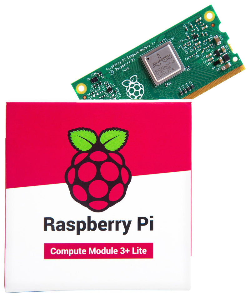 RASPBERRY-PI CM3+/LITE Single Board Computer, Raspberry Pi Compute Module 3 + Lite, BCM2837B0 SoC