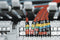 HELLERMANNTYTON 901-11014 Wire Marker, Helagrip, Slide On, Chevron Cut, Pre Printed, +, Black, White, 3.5mm, 3 mm