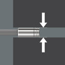 WERA 05051028001 Screwdriver Set, Phillips/Pozidrive/Torx/Hex Bits, 7 Pieces