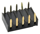 MULTICOMP PRO 2212BR-05G PCB Receptacle, Board-to-Board, 2.54 mm, 1 Rows, 5 Contacts, Through Hole Mount