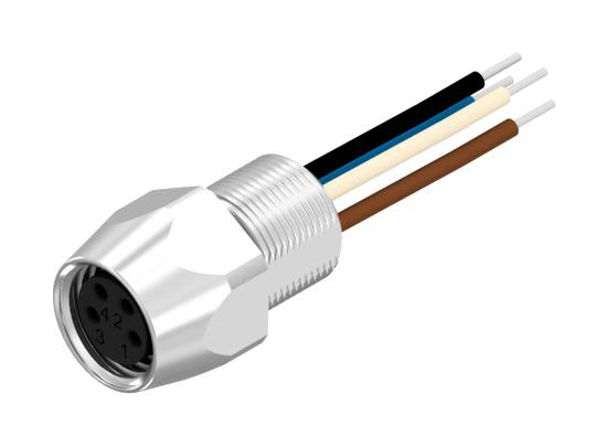 Amphenol Conec 42-01001 42-01001 Sensor Cable M8 Receptacle Free End 4 Positions 200 mm 7.9 "