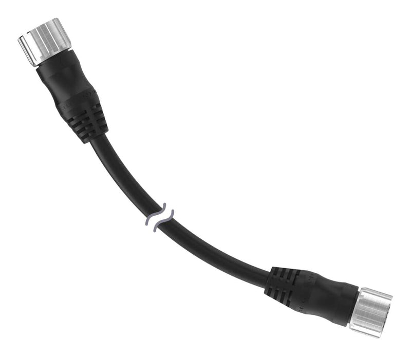BANNER ENGINEERING BC-M23M12-22-5 Sensor Cable, 22AWG, Unshld, Blk, M23 Plug, Free End, 12 Positions, 5 m, 16.4 ft