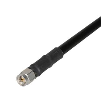 HUBER+SUHNER 11"SMA-50-3-239/133"NE RF / Coaxial Connector, SMA Coaxial, Straight Plug, Crimp, 50 ohm, Spuma 195, Bronze 85010668