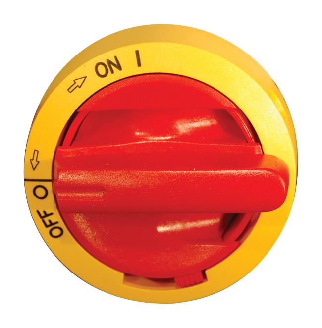 ALTECH LK10 Y/R UL DOOR INTERLOCK HANDLE, MOTOR DISCONN SW