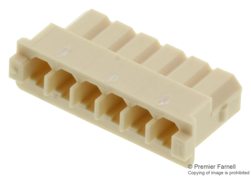 Molex 50-37-5063 50-37-5063 Connector Housing Friction Lock Mini-SPOX 5264 Receptacle 6 Ways 2.5 mm 5263 Crimp Terminal