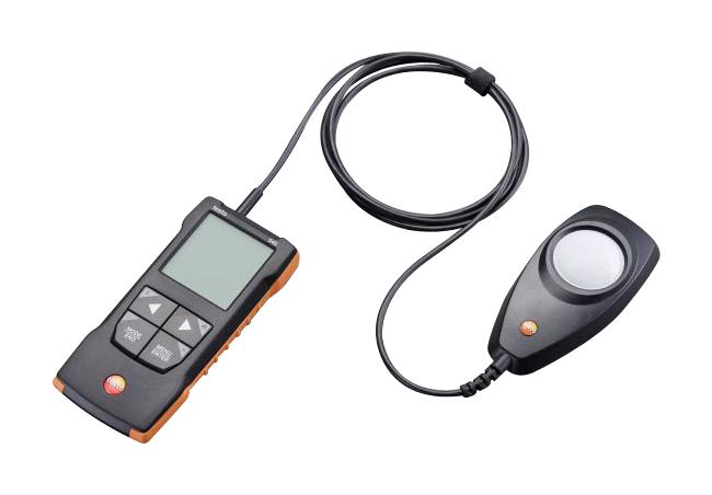 TESTO 0563 1545 Light / Lux Meter, Testo&nbsp;545, 100000 lx, 1 lx, 6 %, 149 mm x 60 mm x 28 mm Testo&nbsp;545