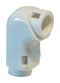TUK PS90WH Patch Lead Adapter, 90&deg;, White, 6.5mm OD Cat5e, Cat6 or Cat6A Ethernet Cables