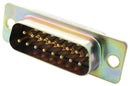 ITT Cannon DAM15P DAM15P D Sub Connector Standard Plug DAM 15 Contacts DA Solder