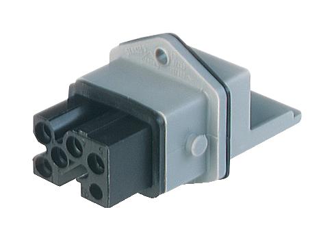 LUMBERG AUTOMATION STAKEI 5 Rectangular Power Connector, 6 Contacts, ST, Panel Mount, Crimp, Receptacle