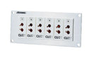 OMEGA SJP1-12-NI Thermocouple Connector, Snap-In Panel, 12x Socket, 1 Row, Type N, IEC, SJP Series
