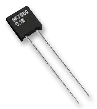VPG FOIL RESISTORS Y14535K00000V9L Through Hole Resistor, 5 kohm, Z201 Series, 600 mW, &plusmn; 0.005%, Radial Leaded, 300 V