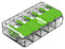 WAGO 221-425 Pluggable Terminal Block, Transparent, 5 Ways, 4 mm&sup2;, Push In Lock
