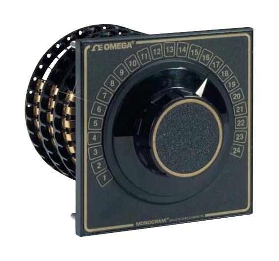 OMEGA OSWG5-36 Rotary Switch, 36 Position, 2 Pole, OSW Series