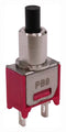 MULTICOMP PRO MP-PB9-BB00AQE-5 Pushbutton Switch, SPST-NO-DM, Off-(On), Round Plunger