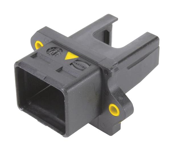 HARTING 09455450042 Heavy Duty Connector, Black, Housing, Bulkhead Mount, Thermoplastic Body, Push-Pull