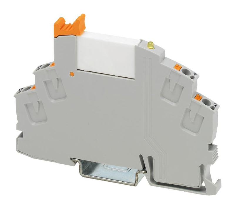 PHOENIX CONTACT 2903359 Power Relay, SPST-NO, 24 VDC, 50 mA, RIF-0, DIN Rail, Non Latching GTIN UPC EAN: 4046356732925 RIF-0-RPT-24DC/ 1AU