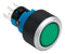 MULTICOMP PRO MPAB-PB-1056 Industrial Pushbutton Switch, 12 V LED, MPAB-PB Series, 22 mm, DPST-NO, DPST-NC, Latching, Round