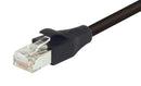 L-COM TRD855SIGBLK-15 Ethernet Cable, Cat5e, RJ45 Plug to RJ45 Plug, SSTP (Screened Shielded Twisted Pair), Black