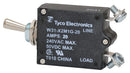 POTTER&BRUMFIELD - TE CONNECTIVITY W31-X2M1G-20 Thermal Circuit Breaker, Toggle Actuator, W31 Series, 20 A, 1 Pole, 50 V, 240 V, Panel
