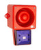 CLIFFORD AND SNELL 245284 Audio/Visual Signal Device, Flashing, Blue, 112dBA, 24VDC, Cable, IP66, Yodalight YL50 Hi Vis Series