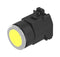 EAO 704.032.418 Switch Actuator, Yellow, EAO 04 Series Illuminated Flush Mount Pushbutton Switches, IP65, 04 Series