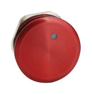 MULTICOMP PRO MP015453 Vandal Resistant Switch, 12VDC LED, MP Piezo Switch, SPST-NO, Flat, Red