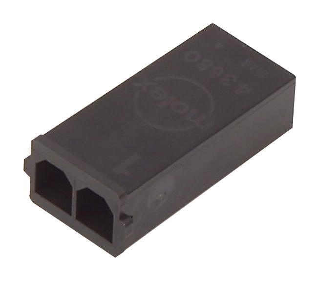 MOLEX 43680-2004 Connector Housing, Sabre 43680 Series, Plug, 4 Ways, 7.5 mm