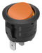 WURTH ELEKTRONIK 471NS03268640 Rocker Switch, On-Off, SPST-NO, Illuminated, Panel, Snap-In, Transparent Amber, WS-RSTV Series