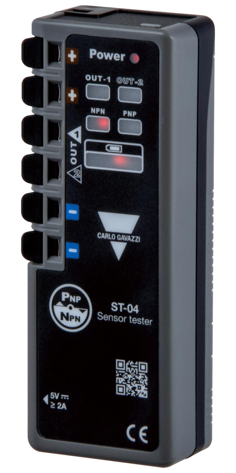CARLO GAVAZZI ST-04 Portable Sensor Tester, Inductive/Magnetic/Capacitive and Photoelectric DC Sensors