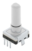 WURTH ELEKTRONIK 482016564002 Rotary Encoder, Mechanical, Incremental, 15 PPR, 30 Detents, Vertical, With Push Switch