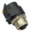 NORCOMP 861-B05-213R004 SENSOR CONN, R/A M12, 5POS, RCPT, PANEL