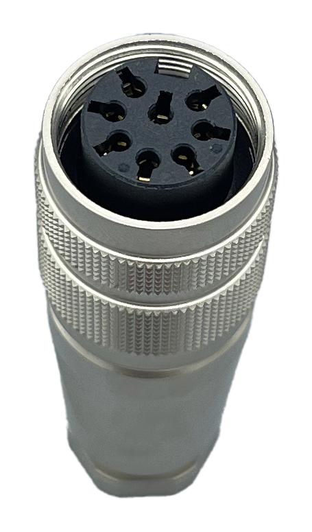 NORCOMP 878-07B-203RKT1 CIRCULAR CONNECTOR, RCPT, 7POS, SOLDER