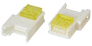 3M 37B04-D162-W00 MB 500 IDC Connector, 26-20 AWG, IDC Receptacle, Female, 2 mm, 1 Row, 4 Contacts, Cable Mount
