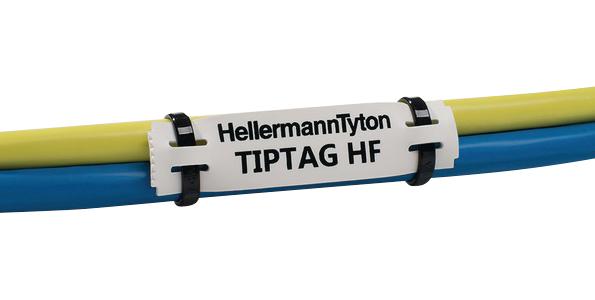 HELLERMANNTYTON 556-20145 Wire Marker, Thermal Transfer, Blank (No Legend), Natural, 100mm x 11mm