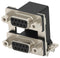 TE CONNECTIVITY 2454917-2 Stacked D Sub Connector, Upper - Receptacle / Lower - Receptacle, DE, 9 Contacts