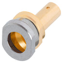 AMPHENOL SV MICROWAVE 4911-60030 RF / Coaxial Connector, BMB Coaxial, Straight Bulkhead Plug, Solder, 50 ohm, 0.141" Flexible