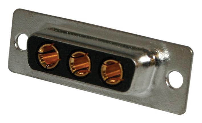 NORCOMP 681M3W3K203L001 D SUB COMBO CONNECTOR, RECEPTACLE, DA-3W