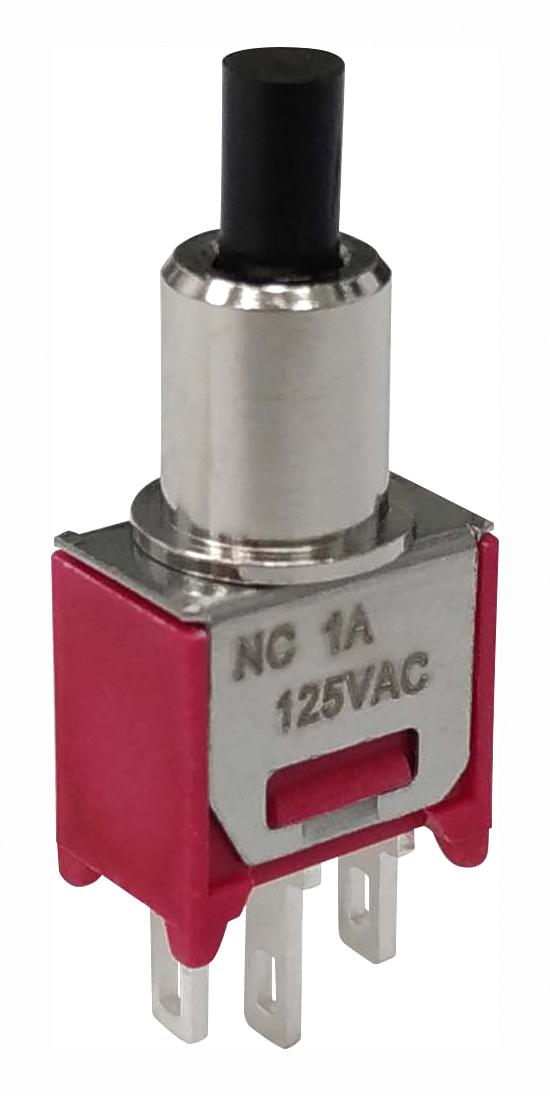 MULTICOMP PRO MP-PB9-AB00AQE-5 Pushbutton Switch, SPDT, On-(Off), Round Plunger