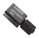 BROADCOM SP000063852 Fiber Optic Receiver, 650 nm, 100 Mbaud, 20 m SFH250V, SFH 250V