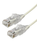 VIDEK 2994-10W Ethernet Cable, LSZH, Cat6, RJ45 Plug to RJ45 Plug, UTP (Unshielded Twisted Pair), White, 10 m